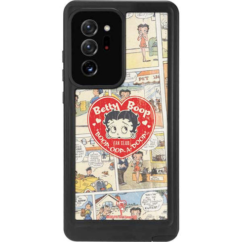 Betty Boop Comic Strip Galaxy Note20 Ultra 5G Waterproof Case